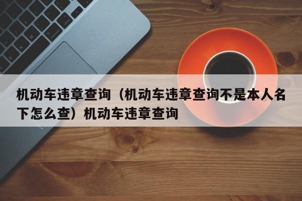 机动车违章查询（机动车违章查询不是本人名下怎么查）机动车违章查询