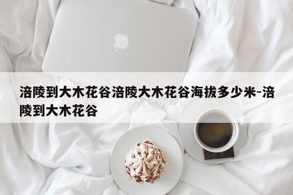 涪陵到大木花谷涪陵大木花谷海拔多少米-涪陵到大木花谷